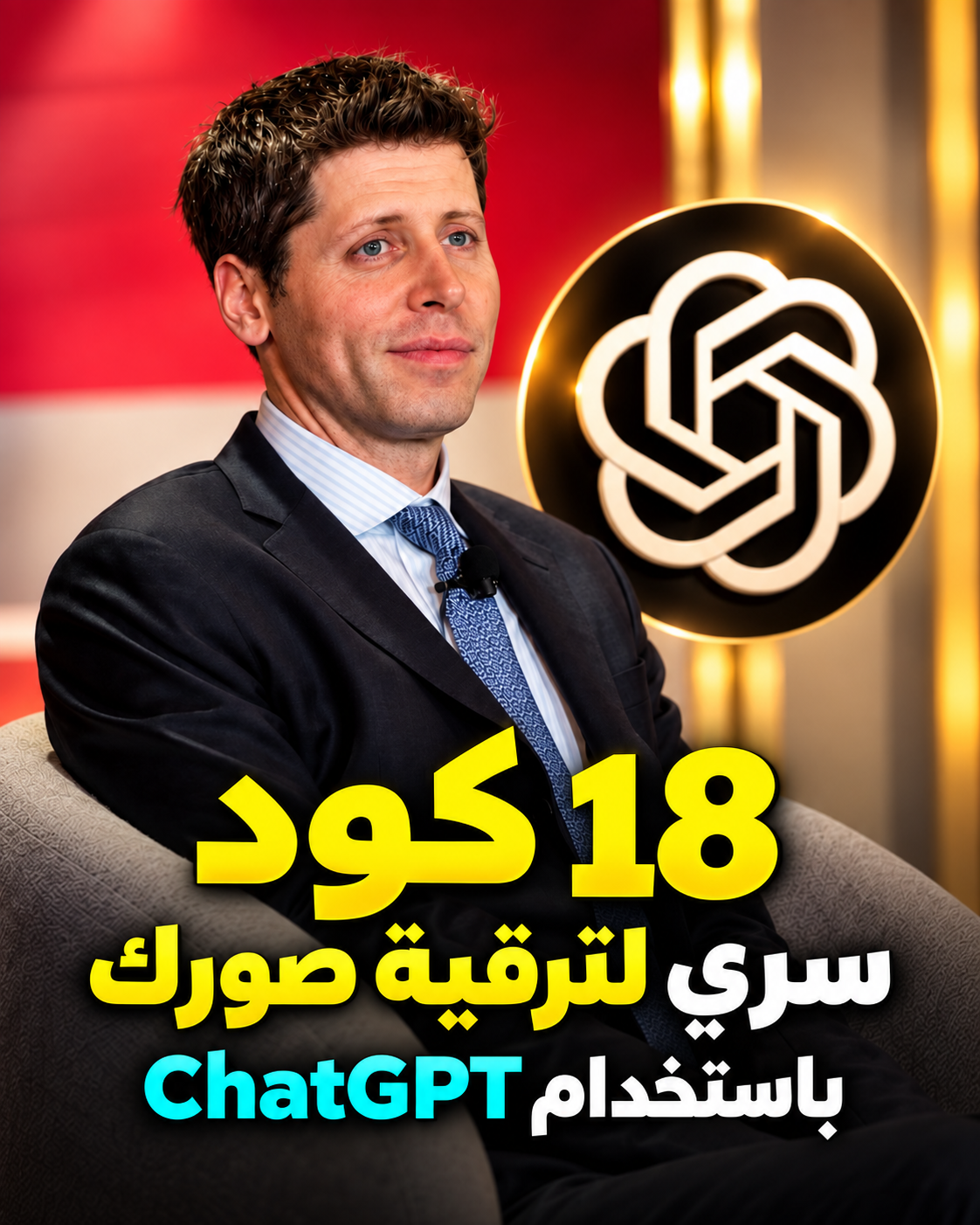 🔥 18 كود لترقية صورك في ChatGPT بكلمة واحدة فقط